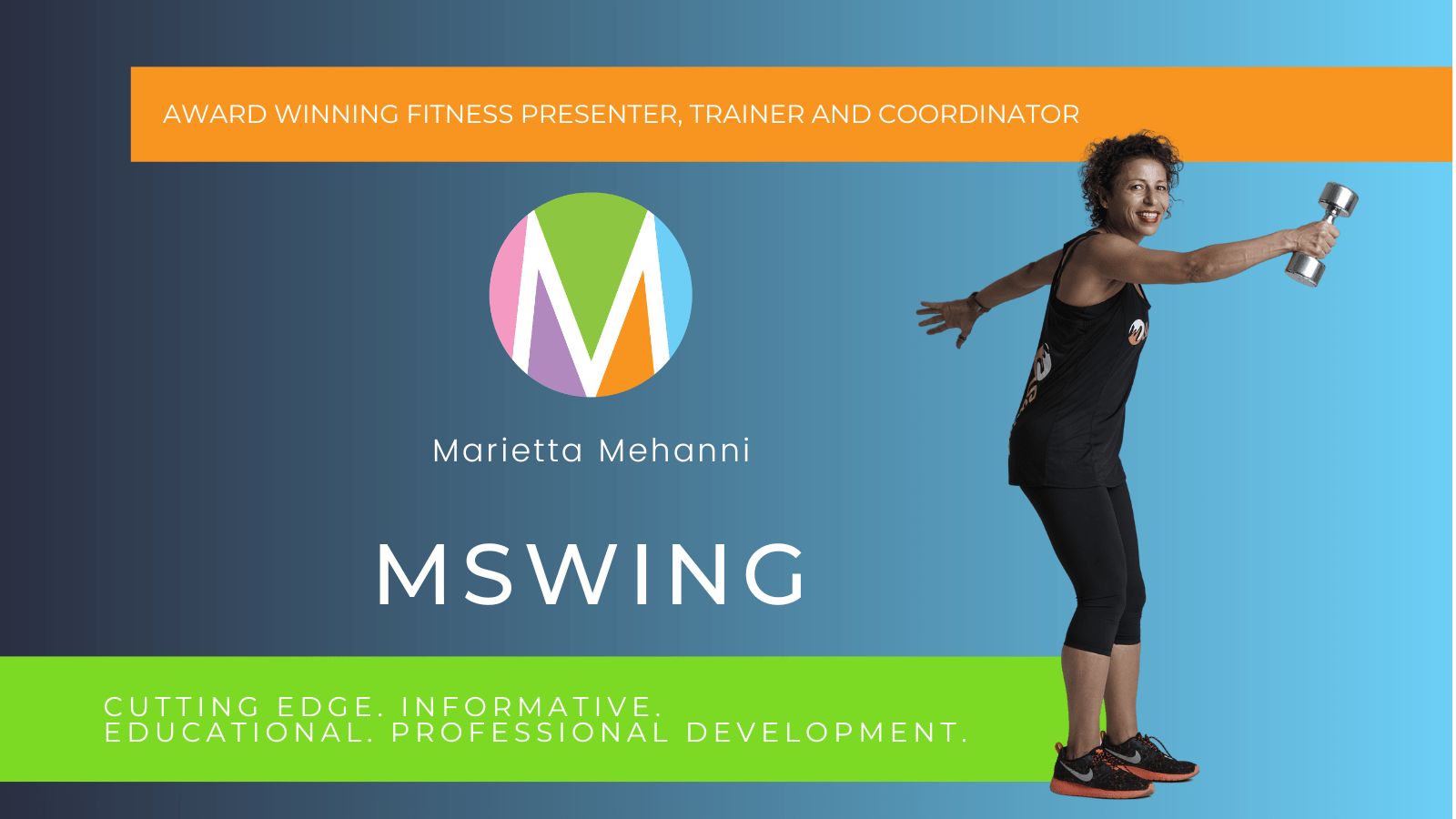 mSwing, using weight with momentum, Marietta Mehanni, Mark Davis, the smiling movement