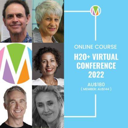 H20+ 2022 Virtual Aqua Conference Online course, featuring Marietta Mehanni, Len Kravits, Jennifer Schembri-Portelli, Mark Davis, Tracey Gunn