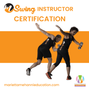 mSwing Instructor Certification Online mswing instructor certification group fitness personal trainer mark davis marietta mehanni fascia lines movement momentum swinging