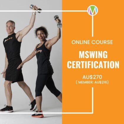 mSwing Instructor Certification Online Course, by Marietta Mehanni Education. Train your fascia to improve your range of motion, vestibular training for memory, balance and spatial awareness, improve collagen and joint health for healthy aging