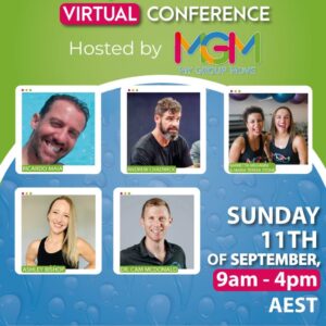 My Group Move Aqua Immersion virtual conference workshop group fitness