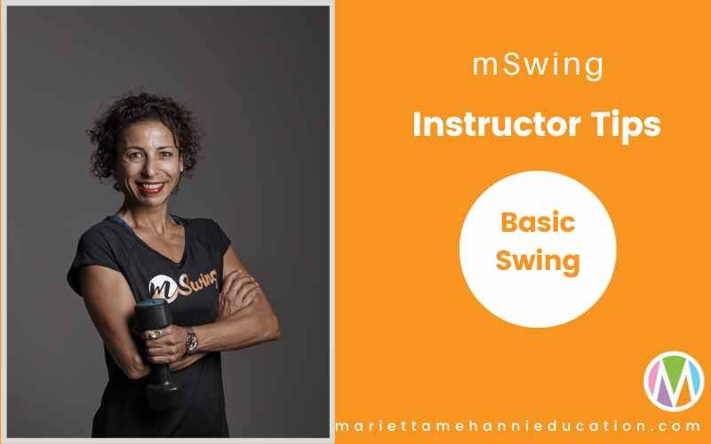 mSwing instructor tips for fitness professionals