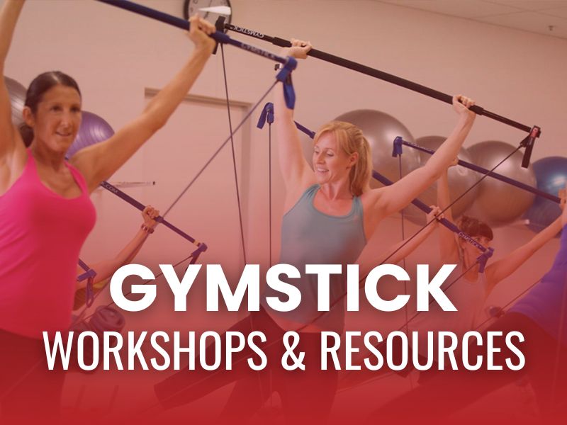 Gymstick workshops and resources for fitness professionals