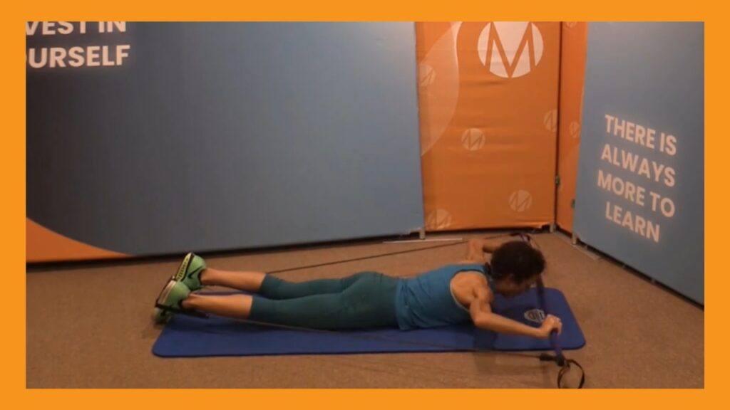 Gymstick back extension exercise, Blog Boost Your Core Strength and Lower Back Health with Gymstick by Marietta Mehanni, Gymstick resistance band exercise